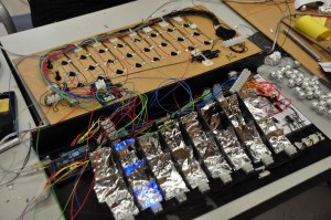 Near final wiring and soldering Near final wiring and soldering